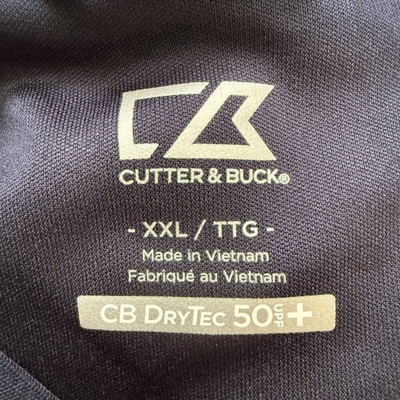 Cutter & Buck Villanova Wildcats CB Drytec Replay Half Zip Pullover Men XXL NWOT - Picture 13 of 15